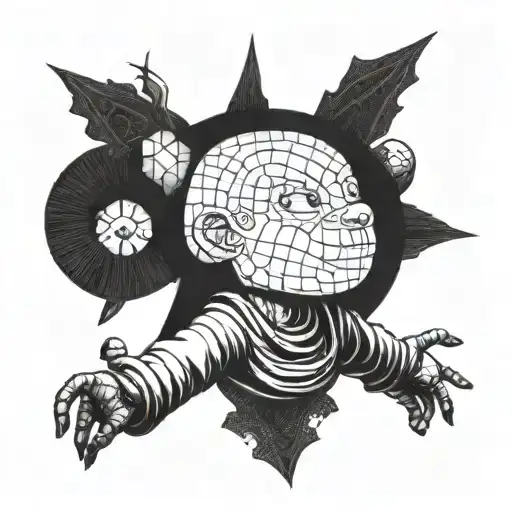 Caillou tattoo design idea