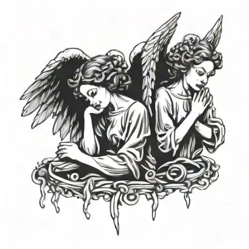 say no evil see no evil hear no evil tattoo biblically accurate angels tattoo design idea