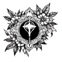 Chastity tattoo design idea