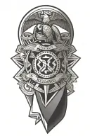usmc tattoo design idea