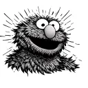 elmo tattoo design idea