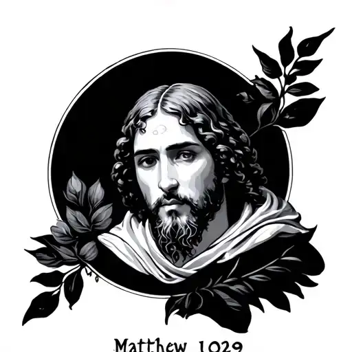 Matthew 10:29 tattoo design idea