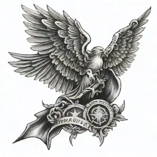 America, 2nd amendment, liberty tattoo design idea