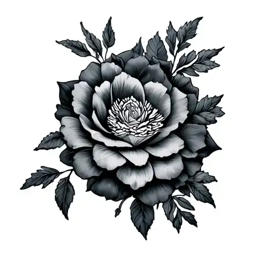 Garter tattoo design idea