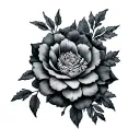 Garter tattoo design idea