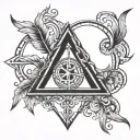 recovery from addiction recovery symbol tattoo design idea