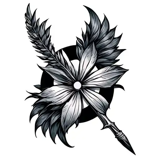 Dart tattoo design idea