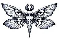 Gemini zodiac sign tattoo design idea