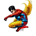 Marvel comic book tattoo design idea