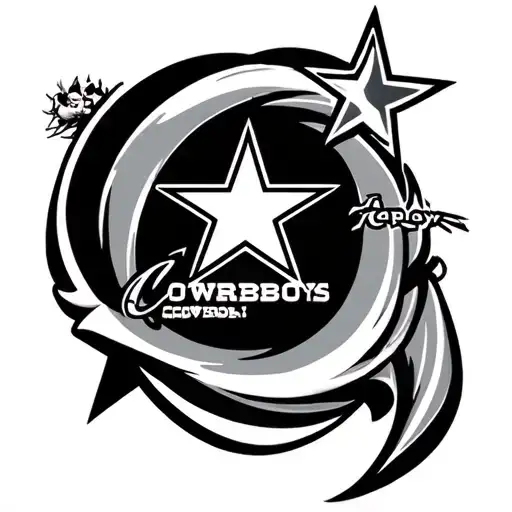 Dallas Cowboys Star tattoo design idea