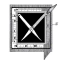 Tailor scissors and measuring tape tattoo design idea
