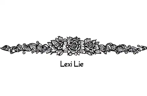 "Lexi Lei" tattoo design idea