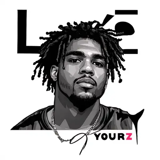 love yourz j cole tattoo design idea