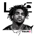 love yourz j cole tattoo design idea