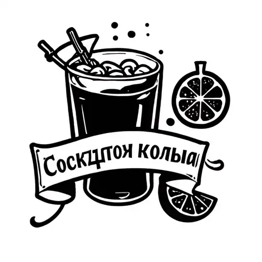 cocktail molotov russian style tattoo tattoo design idea