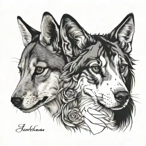 Brittany and Corsica tattoo design idea