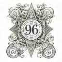 Matthew 19:6 with Roman numerals date 9/26/15 fine line stacked feminine  tattoo design idea