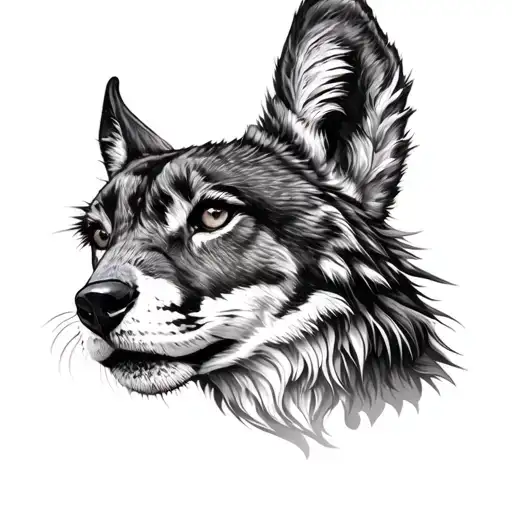 Scottish pict design animal nature tattoo design idea