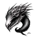 Boa Hancock tattoo design idea