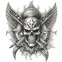 Delta Force tattoo design idea