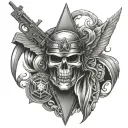 Delta Force tattoo design idea