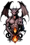 gargoyle tattoo design idea