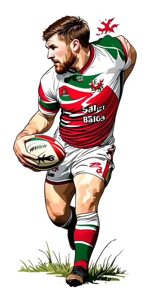 wales rugby tattoo design idea