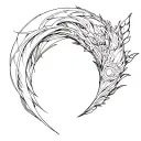make an arc tattoo design idea