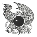 taurus aries cusp tattoo design idea