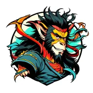 Sun wukong tattoo design idea