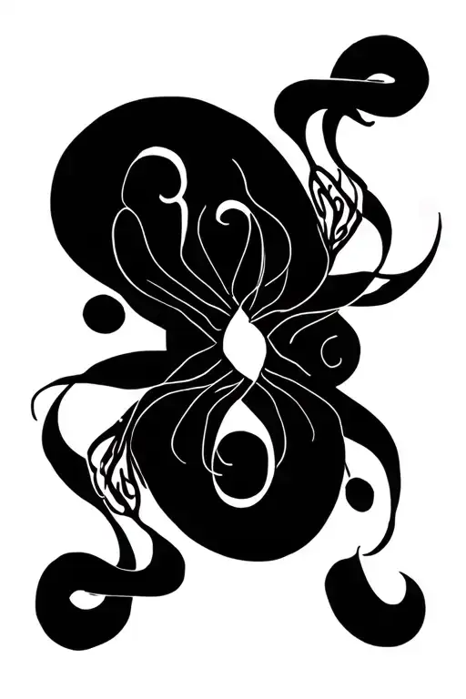 zodiac gemini symbol tattoo design idea