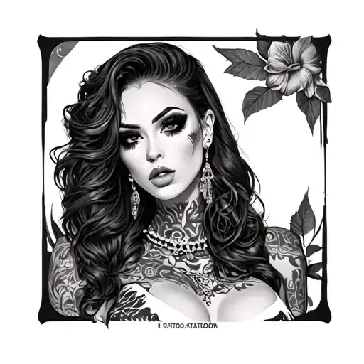 Slut tattoo design idea