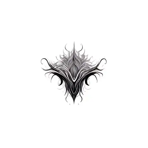 Coverup Abstract Patterns tattoo design idea