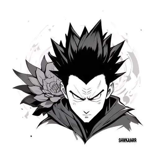 Shikamaru tattoo design idea
