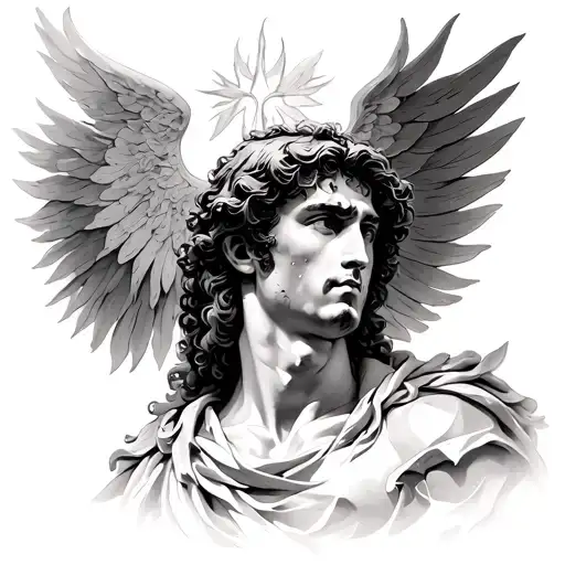 Saint Sebastian tattoo design idea