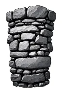 Stone Wall tattoo design idea