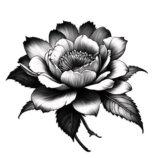 Pure Flower Life tattoo design idea