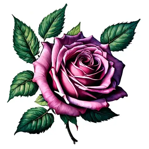 a rose who survives the winter months, cancer zodiac sign tattoo design idea