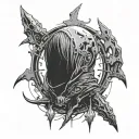 Death Stranding tattoo design idea