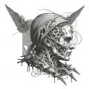 Death Stranding tattoo design idea