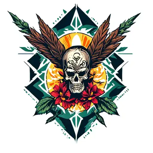 nomad army tattoo design idea
