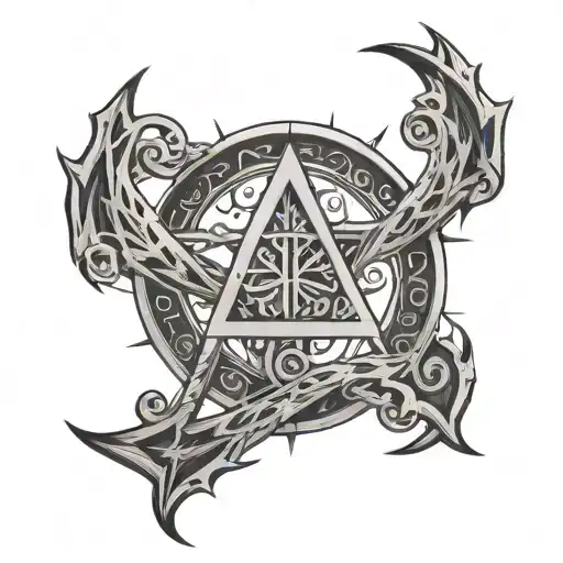 Hel, Rune tattoo design idea
