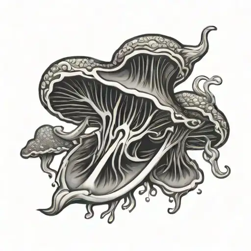 adhd serotonin psilocybin lsd tattoo design idea