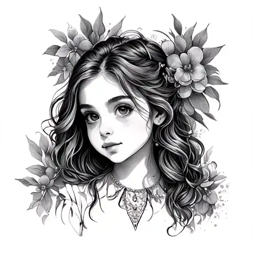 My sister born in 1981 and died in a car crash which happened all family were together at 1998. I want a tattoo for her. tattoo design idea