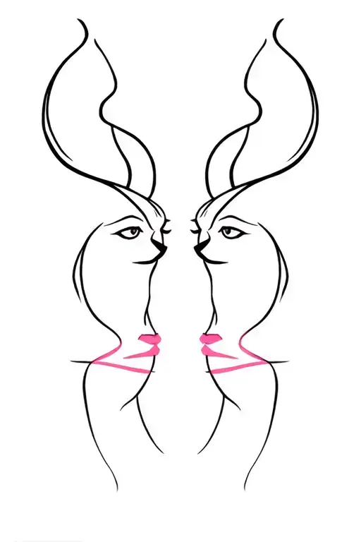 cancer and taurus couple tattoo tattoo design idea