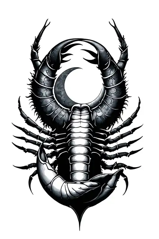 Scorpio sun, Pisces moon, libra rising tattoo design idea
