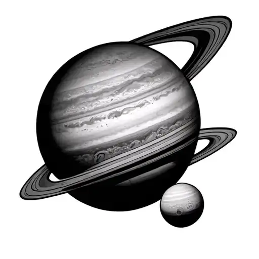 Planets with the names, Jessica,jailah,Junior,boomer and Joey. Also add some DBZ characters.  tattoo design idea