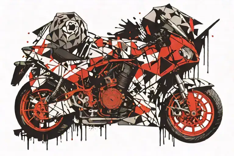 Brazilian northeast to the coast tattoo design idea