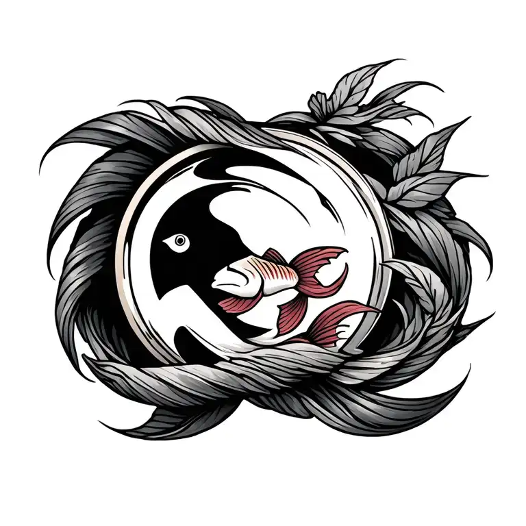 Ichthys and Florida state tattoo design idea