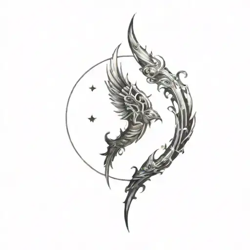 Filler Space tattoo design idea